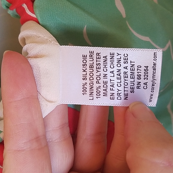 Anthro Rare Silk Backswept Dress by Corey Lynn Calter 6 NWOT - Picture 8 of 11